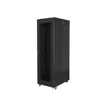 LANBERG RACK CABINET 19" FREE-STANDING 42U/800X1000 (FLAT PACK) WITH MESH DOOR BLACK FF01-8042-23B