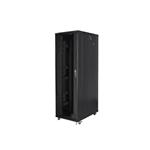 LANBERG RACK CABINET 19" FREE-STANDING 42U/800X1200 BLACK (FLAT PACK) FF01-8242-12B