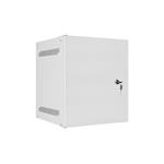 LANBERG RACKOVÁ SKŘÍŇ 10" PRO MONTÁŽ NA STĚNU 6U/280X310 PRO VLASTNÍ MONTÁŽ S KOVOVÝMI DVEŘMI ŠEDÁ (PLOCH WF10-2306-00S