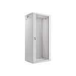 LANBERG RACKOVÁ SKŘÍŇ 19" NÁSTĚNNÁ 27U/600X450 (v rozloženém stavu) ŠEDÁ V2 WF01-6427-10S