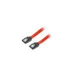 LANBERG SATA DATA III (6GB/S) F/F CABLE 70CM METAL CLIPS BLACK CA-SASA-14CC-0050-R