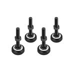 Lanberg SET OF 4 FEET M10 FOR RACK CABINET AK-1602-B
