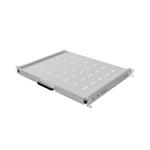 Lanberg SLIDING SHELF FOR 19" RACK CABINETS 350MM GREY (1U/445X350MM, LOAD CAPACITY UP TO 35KG) AK-1020-S