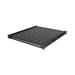 Lanberg SLIDING SHELF FOR 19" RACK CABINETS 500MM BLACK (1U/445X500MM, LOAD CAPACITY UP TO 35KG) AK-1021-B