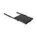 Lanberg SLIDING SHELF FOR 19" RACK CABINETS 500MM BLACK (1U/445X500MM, LOAD CAPACITY UP TO 35KG) AK-1021-B