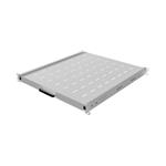 Lanberg SLIDING SHELF FOR 19" RACK CABINETS 500MM GREY (1U/445X500MM, LOAD CAPACITY UP TO 35KG) AK-1021-S