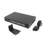 LANBERG SWITCH 24X 1GB POE+/2X GB 2X SFP RACK 19" GIGABITOVÝ ETHERNET 250W RSGE-24P-2GE-2S-250