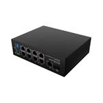 LANBERG SWITCH ILFE-8P-1GE-1S-120 LEHKÝ PRŮMYSLOVÝ POE 4XBT 4XAT SFP+ETH DIN FAST ETHERNET