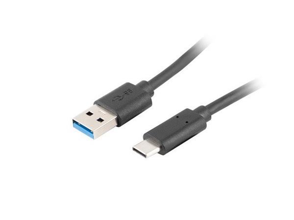 LANBERG USB-A M/M 2.0 CABLE 1M BLACK CA-USBO-31CU-0018-BK