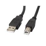 LANBERG USB-A (M) na USB-B (M) 2.0 kabel 5m, černý CA-USBA-11CC-0050-BK
