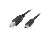 LANBERG USB-C(F) 2.0->USB MICRO(M) ADAPTER BLACK CA-USBA-13CC-0018-BK