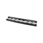 Lanberg VERTICAL CABLE MANAGEMENT PANEL 37U FOR 19" FREE-STANDING CABINETS 2PCS BLACK AK-1209-B
