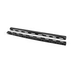 Lanberg VERTICAL CABLE MANAGEMENT PANEL 42U FOR 19" FREE-STANDING CABINETS 2PCS BLACK AK-1210-B