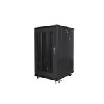 LANBERG Volně stojící skříň 19" 22U/600x800 černá (RAL9004) (v rozloženém stavu) 2 ze 3 FF01-6822-23B-2