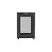 LANBERG Volně stojící skříň 19" 22U/800x1000 LCD síťované dveře černá (RAL9004) (v rozloženém stavu) FF01-8022-23BL