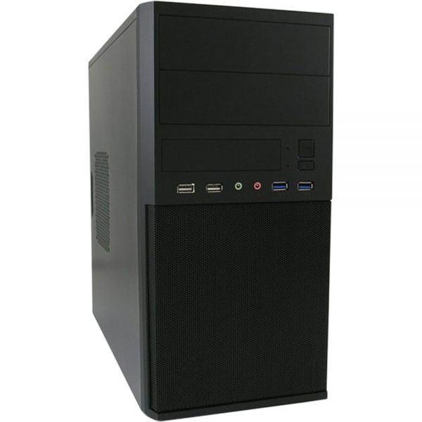 LC POWER LC-2004MB-ON Microtower 2x USB 3.0, 2x USB 2.0, 2x 5,25“, 2x 3,5“, 3x 2,5“, 1x 3,5“ ext.