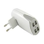 LC POWER Universal USB charger for up to 4 devices (2,1A, up to 20W) LC-CH-USB-WS-4
