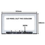 LCD PANEL 14,0" FHD 1920x1080 30PIN MATNÝ IPS / BEZ ÚCHYTŮ 77042909