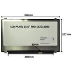 LCD PANEL 15,6" FHD 1920x1080 30PIN LESKLÝ IPS / ÚCHYTY NAHOŘE A DOLE 77046433
