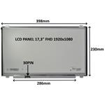 LCD PANEL 17,3" FHD 1920x1080 30PIN MATNÝ IPS / ÚCHYTY NAHOŘE A DOLE 77047910