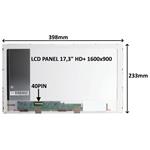 LCD PANEL 17,3" HD+ 1600x900 40PIN LESKLÝ / ŠROUBOVÁNÍ Z BOKŮ 77044047