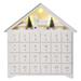 LED adventný kalendár drevený, 35x33 cm, 2x AA, vnútorný, teplá biela, časovač 8592920093368