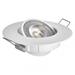 LED bodové svietidlo Exclusive biele, kruh 5W neutrálna b. 8592920054512