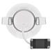 LED bodové svietidlo Exclusive biele, kruh 5W teplá biela 8592920054482