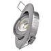 LED bodové svietidlo Exclusive strieborné, kruh 5W neutr. b. 8592920054574