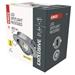 LED bodové svietidlo Exclusive strieborné, kruh 5W teplá b. 8592920054543