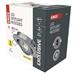 LED bodové svietidlo Exclusive strieborné, kruh 5W teplá b. 8592920054543