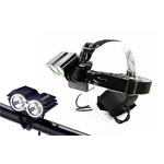 LED čelovka Solight WN19 cyklo a čelová svítilna, 1100lm, 2x Cree XML-T6 LED, Li-Ion