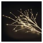 LED dekorácia - 2x brezová vetvička, 60 cm, 3x AA, IP44, teplá biela, časovač 8592920147412