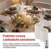 LED dekorácia – 2x vosková sviečka s realistickým plameňom, 4x AA, teplá biela, časovač 8592920159255