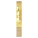LED dekorácia drevená – anjel, 13 cm, 2x AAA, vnútorný, teplá biela, časovač 8592920148846