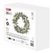 LED dekorácia - veniec z jmelí, 3x AA, teplá bílá, časovač 8592920147276