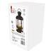 LED dekorácia – vianočný lampáš so sviečkami čierny, 35,5 cm, 3x C, vnútorný, vintage 8592920098882