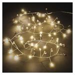 LED girlanda - kamienky, 1,2 m, 3x AA, vnútorné, teplá biela, časovač 8592920148112