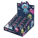 LED kľúčenka - príšerky so zvukom, 18 ks, display box 8592920145692