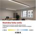 LED lineárne svietidlo PANO 20W, neutrálna biela 8592920140741