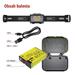 LED nabíjacia čelovka P3546, 550 lm, Li-Pol 1000 mAh / 3× AAA 8592920155806