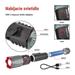 LED nabíjacie kovové svietidlo 1200 lm, 2200 mAh 8592920144411