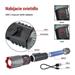 LED nabíjacie kovové svietidlo 1200 lm, 2200 mAh 8592920144411