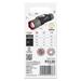 LED nabíjacie kovové svietidlo 300 lm, 700 mAh 8592920144367