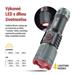 LED nabíjacie kovové svietidlo 300 lm, 700 mAh 8592920144367