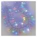LED nano reťaz na cievke, strieborný, 14,4 m, multicolor, časovač 8592920158739