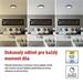LED nástenné svietidlo ILVI, kruhové 30 W, stmievanie + CCT, čierna + šampanská 8592920157398