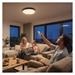 LED nástenné svietidlo ILVI, kruhové 30 W, stmievanie + CCT, čierna + šampanská 8592920157398