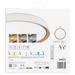 LED nástenné svietidlo ILVI, kruhové, 30 W, stmievateľné so zmenou CCT, biela + drevo 8592920157350