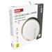 LED nástenné svietidlo ILVI, kruhové 45 W, stmievanie + CCT, čierna + šampanská 8592920157473